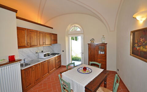 Alloggio Dante 1: Cucina, Sala da pranzo, Soggiorno