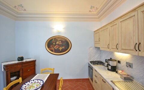 Alloggio Dante 2: Cucina, Sala da pranzo, Soggiorno