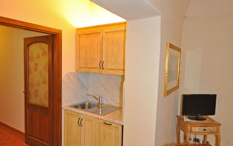 Alloggio Dante 4: Cucina, Sala da pranzo, Soggiorno