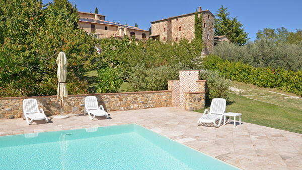 Dante: Esterni, Giardino, Piscina