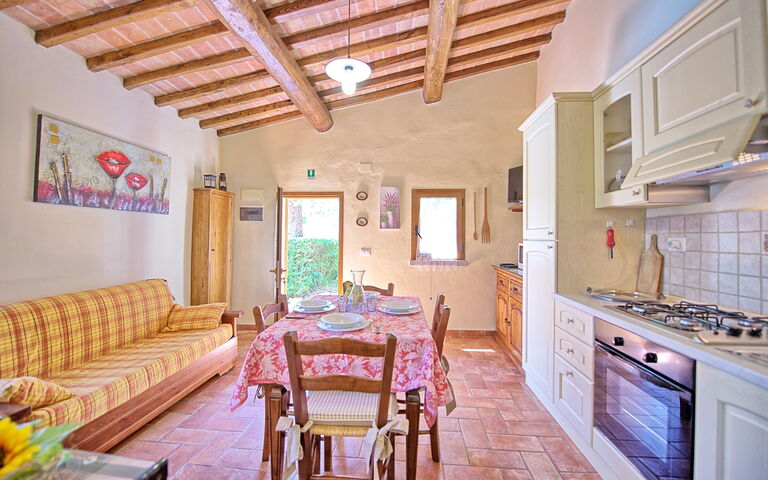 Il Salice: Cucina, Sala da pranzo, Soggiorno