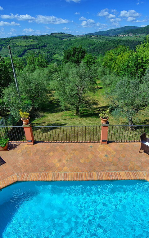 Casa Vania: Piscina, Vista Panoramica