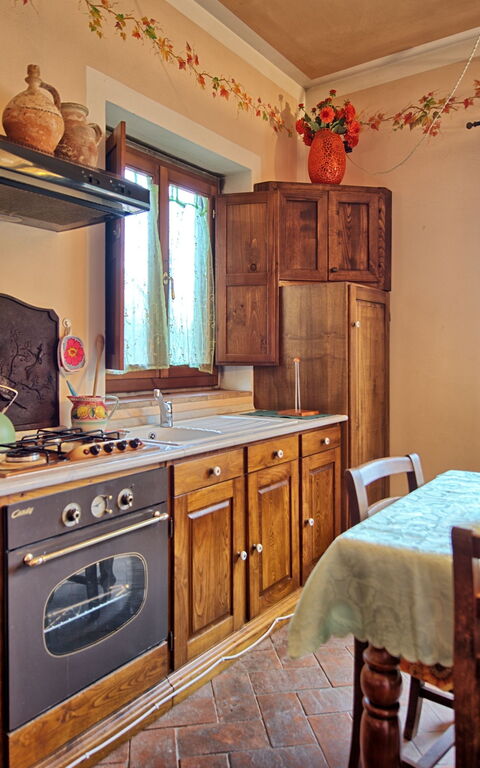 Casa Vania: Cucina, Sala da pranzo