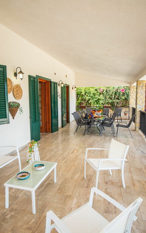 Villa Contrada: all'aperto, Balcone / Terrazza / Patio