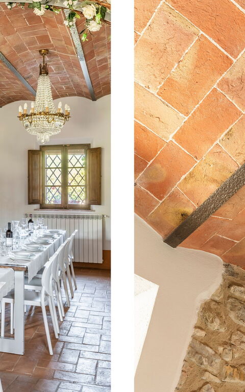 Villa Castiglione: Sala da pranzo