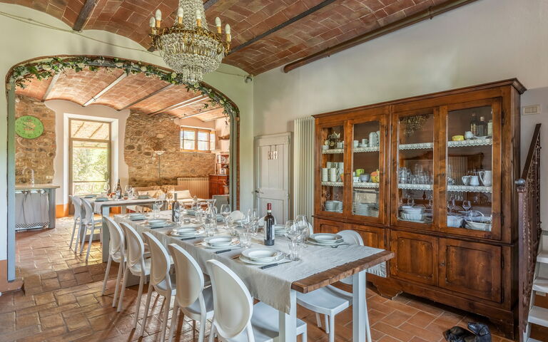 Villa Castiglione: Sala da pranzo