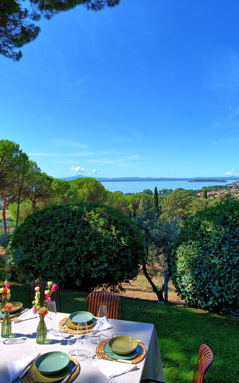 Villa Le Murate: Giardino, Vista Panoramica