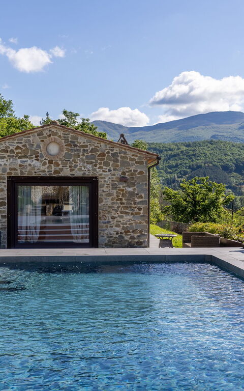 Villa Casentino: Piscina