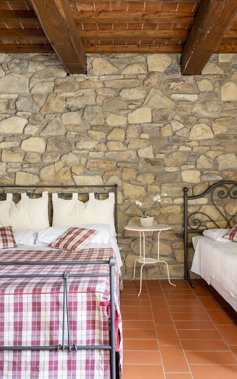 Villa Casentino: Camera da letto