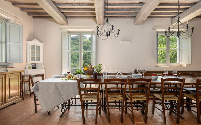 Villa Casentino: Sala da pranzo