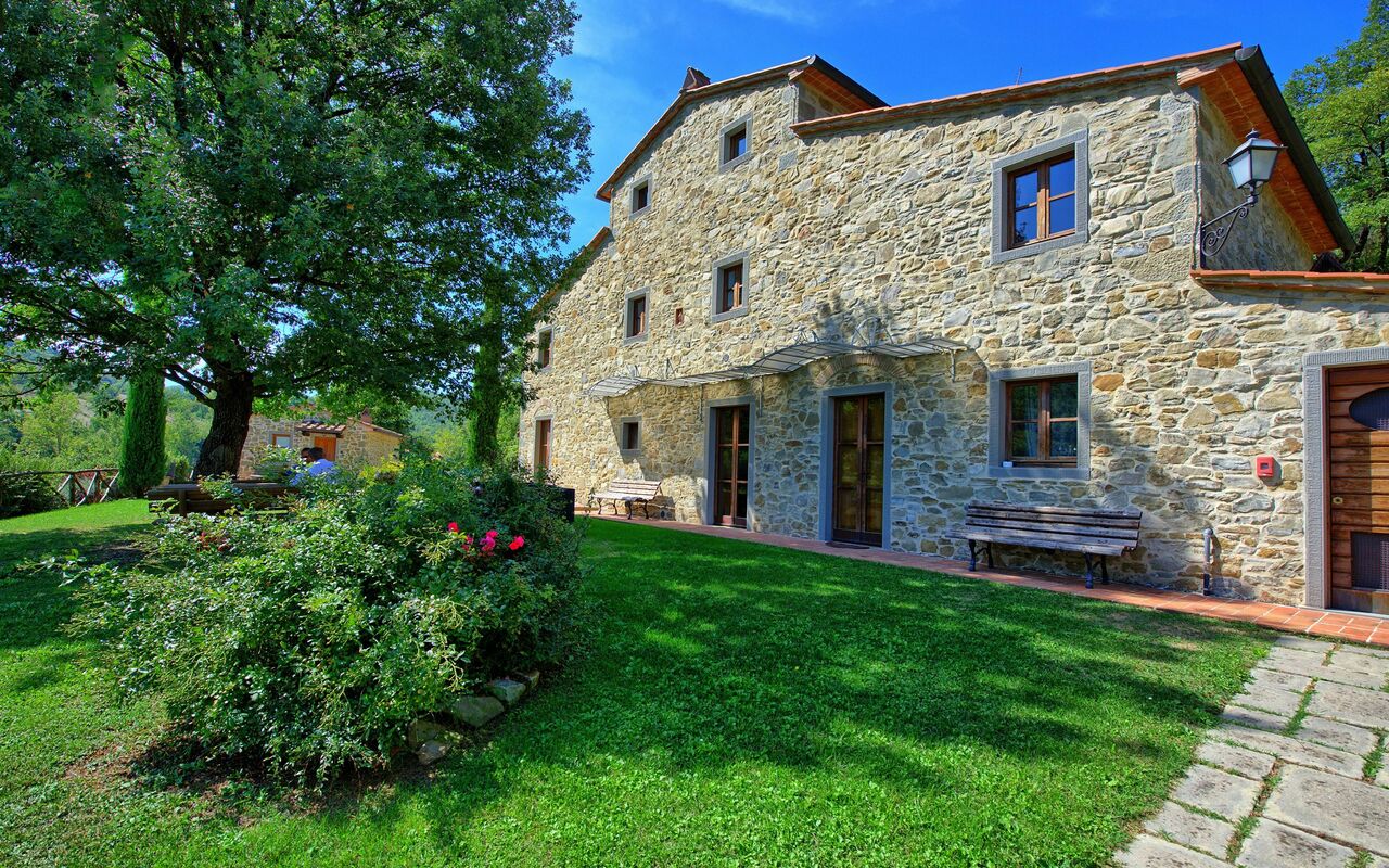 Villa Casentino: all'aperto, Giardino, Piscina