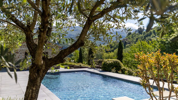 Villa Casentino: Piscina