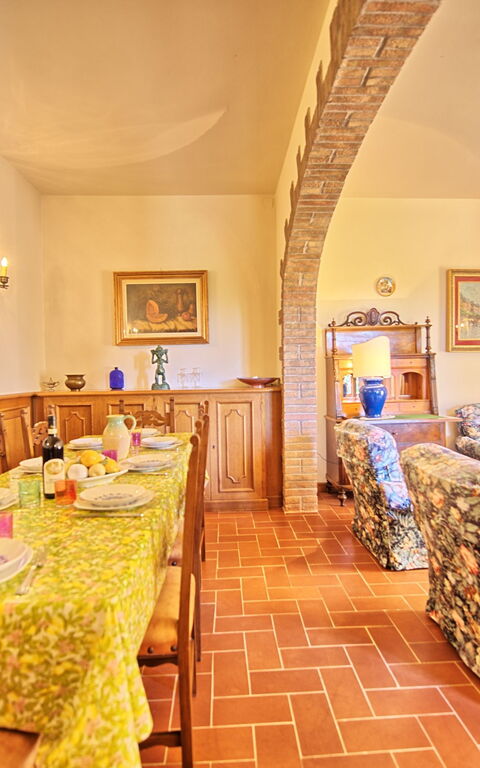 Casale Ambra: Sala da pranzo, Soggiorno