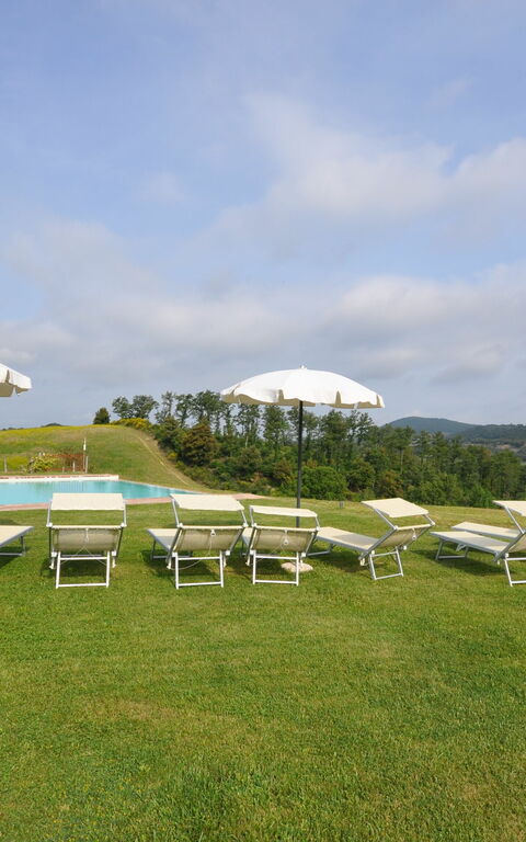 Villa Gaeta: Giardino, Piscina