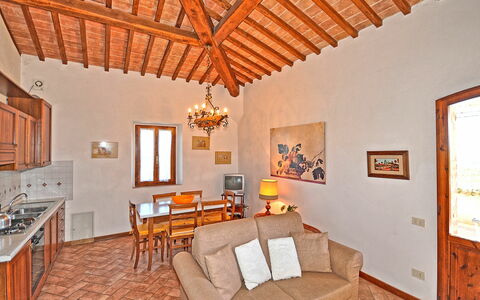 Alloggio Vittoriana 4: Cucina, Sala da pranzo, Soggiorno