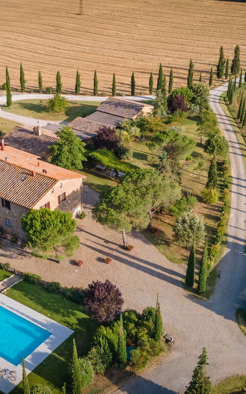 Villa Cassia: Piscina, Vista Panoramica