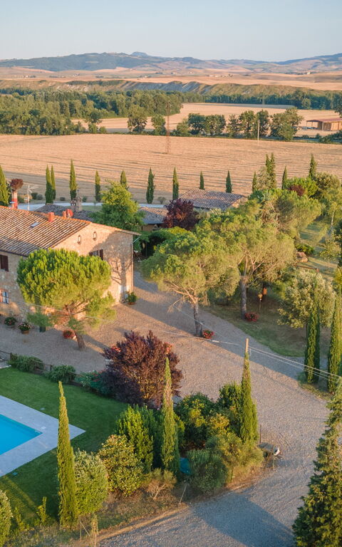 Villa Cassia: Piscina, Vista Panoramica