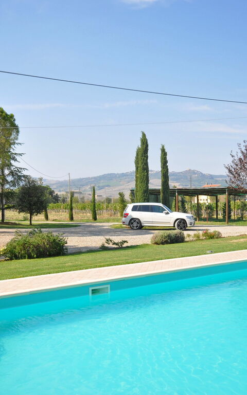 Villa Cassia: Piscina