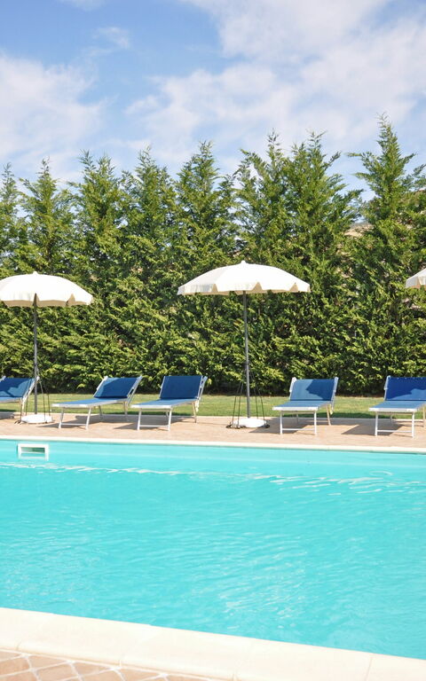 Villa Cassia: Piscina