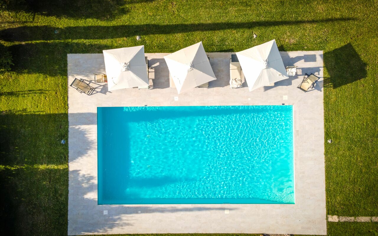 Villa Cassia: Piscina, Vista Panoramica