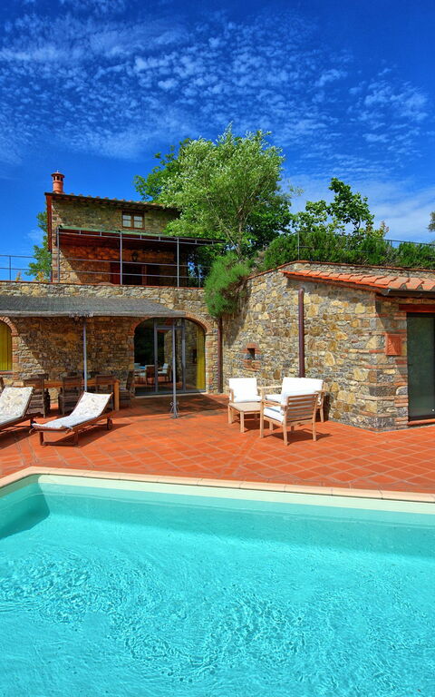 Villa Barbischio: Giardino, Piscina