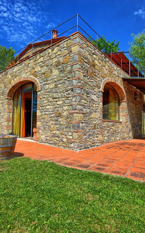 Villa Barbischio: Esterni, Giardino