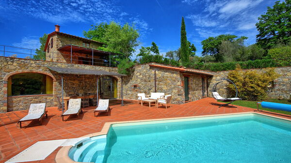 Villa Barbischio: Esterni, Piscina