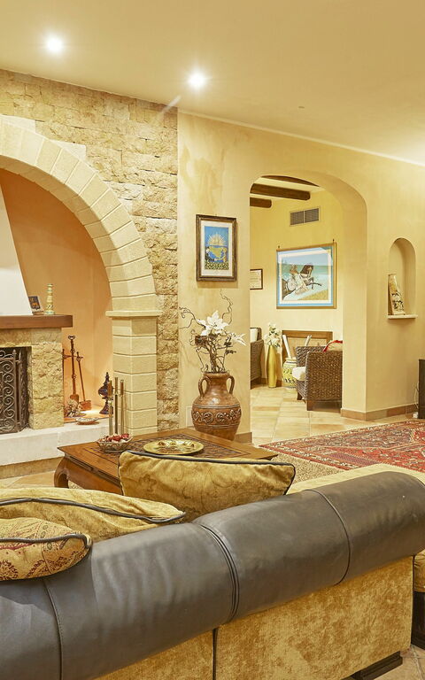 Villa Oasi: Soggiorno