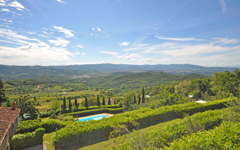 Alloggio Civetta 7: Piscina, Vista Panoramica