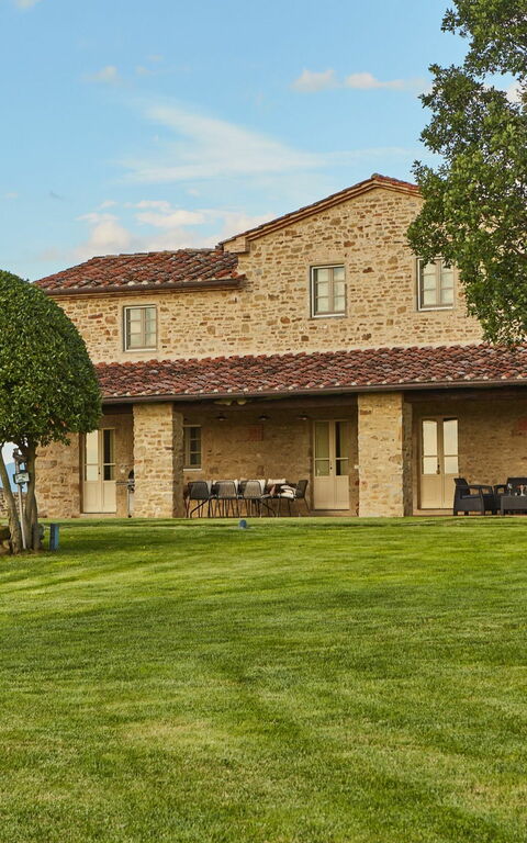Villa Agazzi: Balcone / Terrazza / Patio, Giardino