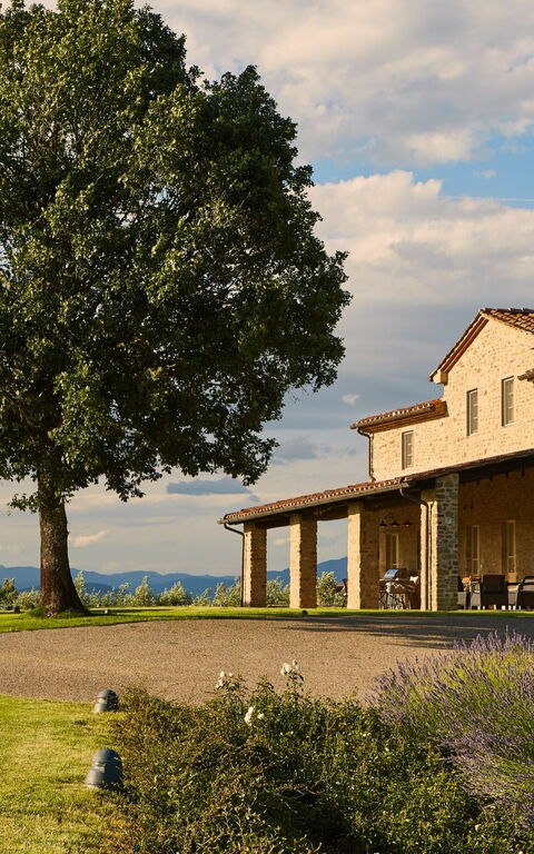 Villa Agazzi: all'aperto, Esterni, Giardino