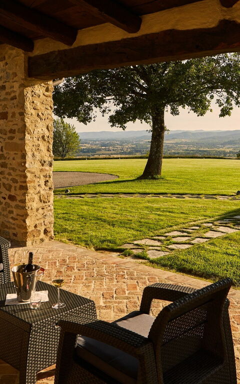 Villa Agazzi: Balcone / Terrazza / Patio, Giardino