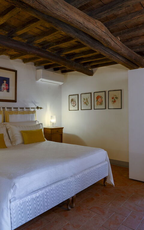 Bigiolo a Melazzano: Camera da letto