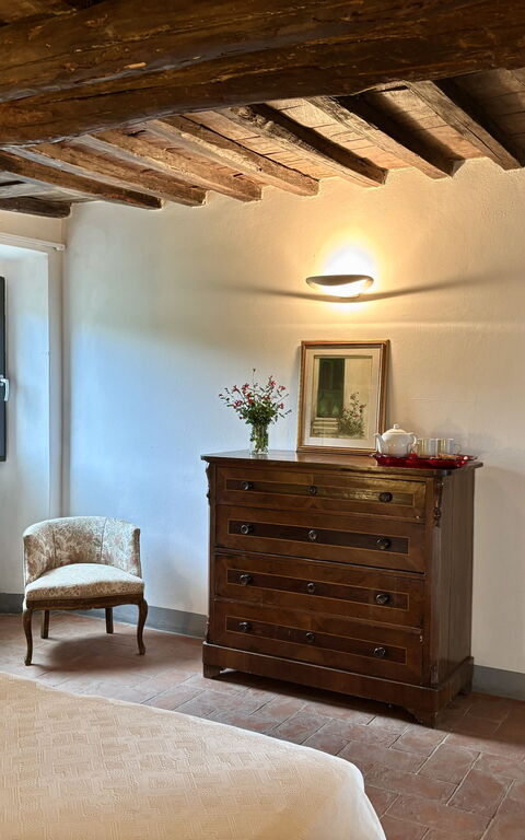 Bigiolo a Melazzano: Camera da letto