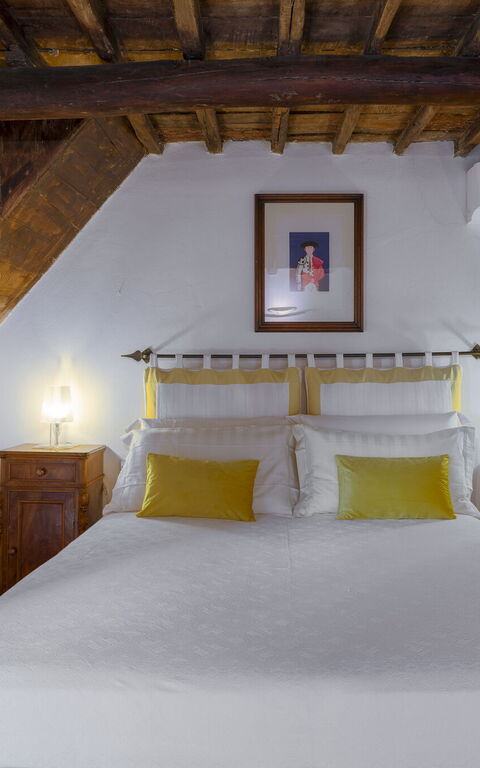 Bigiolo a Melazzano: Camera da letto