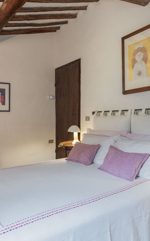 Bigiolo a Melazzano: Camera da letto