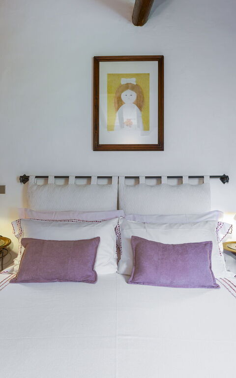 Bigiolo a Melazzano: Camera da letto