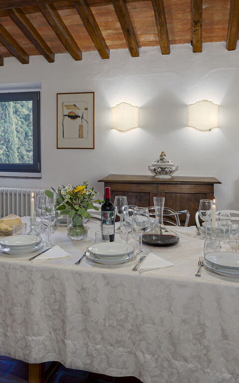 Bigiolo a Melazzano: Sala da pranzo