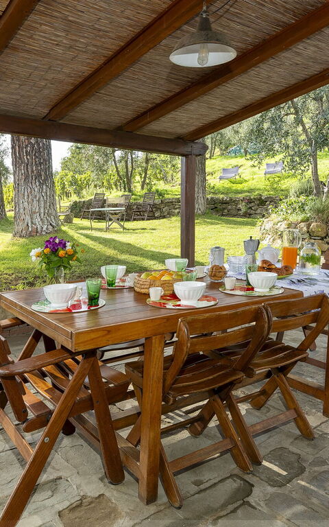 Bigiolo a Melazzano: all'aperto, Balcone / Terrazza / Patio