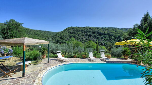 Bigiolo a Melazzano: Piscina