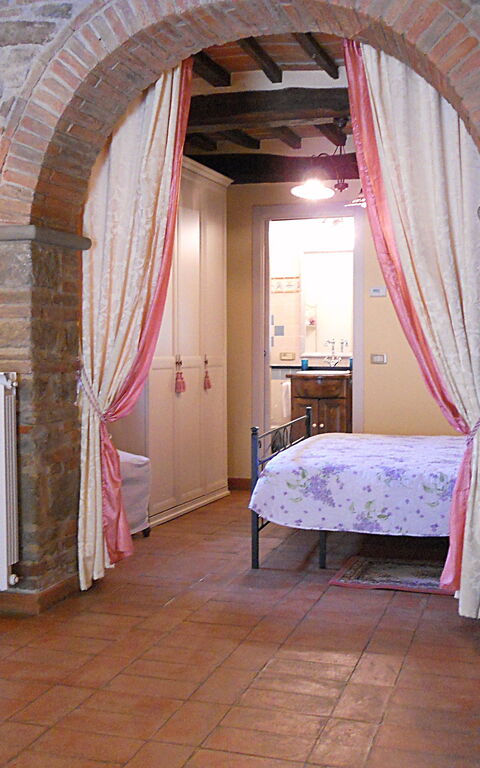 Casa Stefy: Camera da letto, Soggiorno