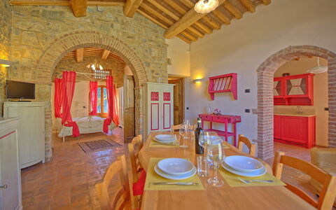 Alloggio Arturo 2 - Dependance: Sala da pranzo, Soggiorno