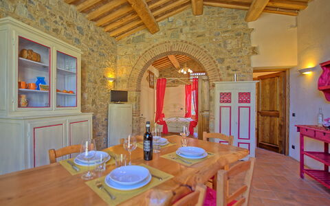 Alloggio Arturo 2 - Dependance: Sala da pranzo, Soggiorno