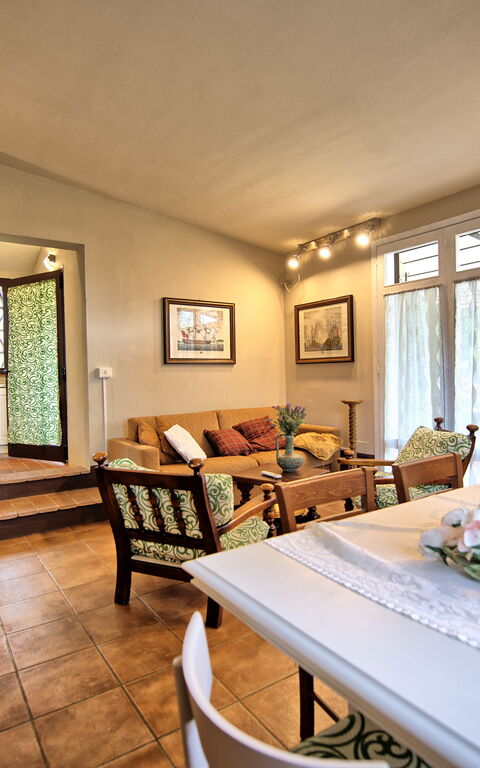 Casa Ovile: Sala da pranzo, Soggiorno