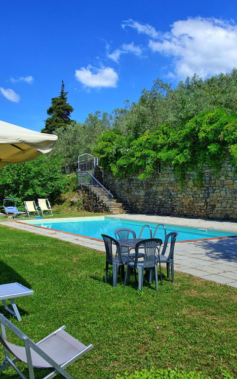 Panzalla: Giardino, Piscina