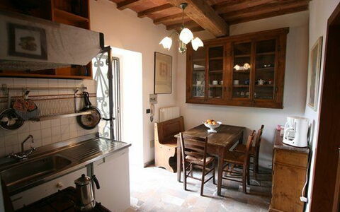 Alloggio Cappella: Cucina, Sala da pranzo