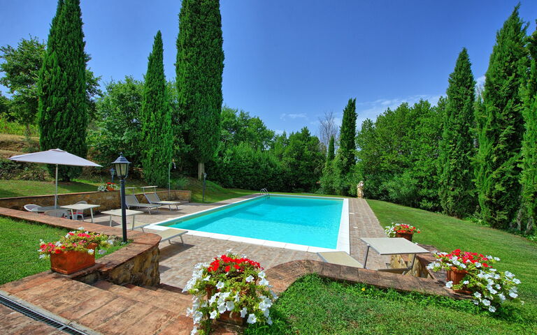 Villa Gloria: Giardino, Piscina, Vista Panoramica