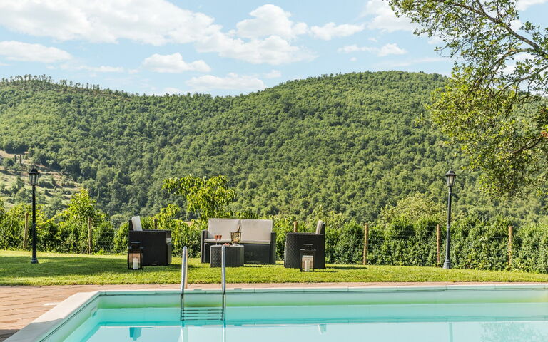 Torre Del Cielo: Giardino, Piscina