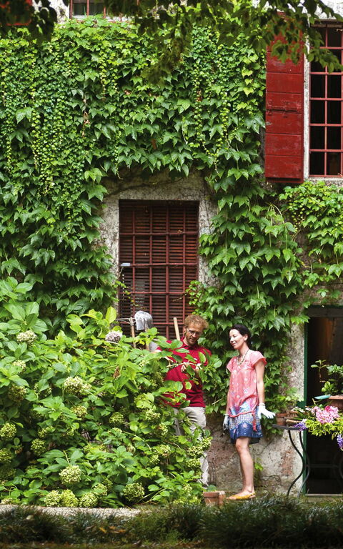 Ca' Marcello: all'aperto, Giardino