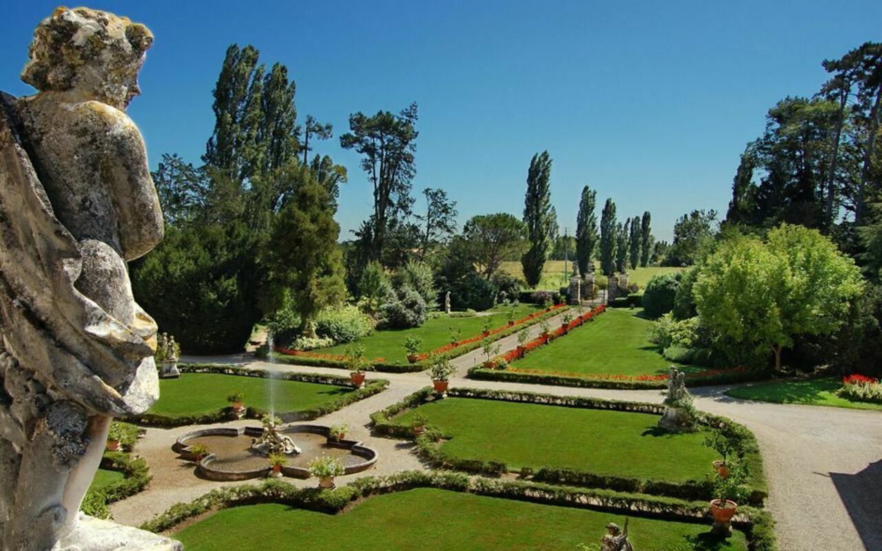 Ca' Marcello: Giardino, Vista Panoramica